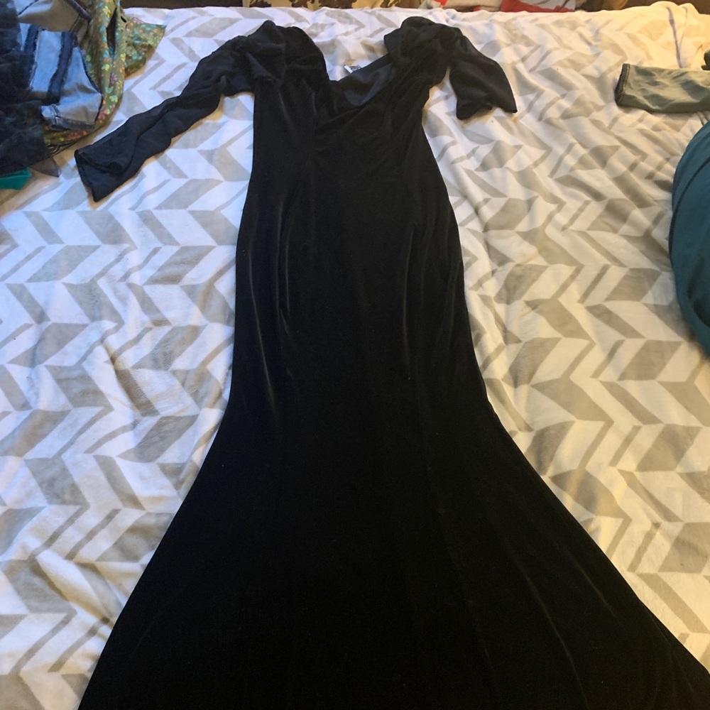 Unique Vintage Morticia Gown